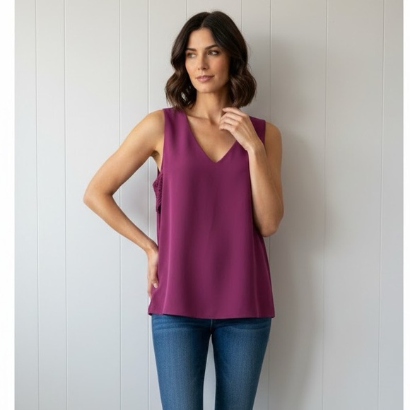 Marciano Tops - NWT Marciano Lace Cutout Sleeveless Top | Size Small